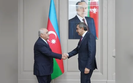 Milli Eğitim Bakanı Yusuf Tekin ile Azerbaycan Başbakanı Ali Asadov eğitim iş birliğini görüştü