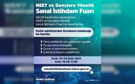 Prof. Dr. Vedat Işıkhan: "500 firma katılımıyla sanal istihdam fuarında gençler işverenlerle buluşacak"