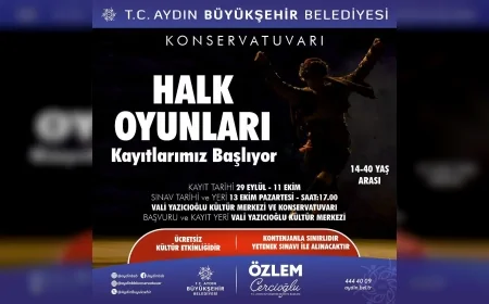 Özlem Çerçioğlu: "Aydınlıları halk oyunları eğitimleriyle sahneye davet ediyoruz"