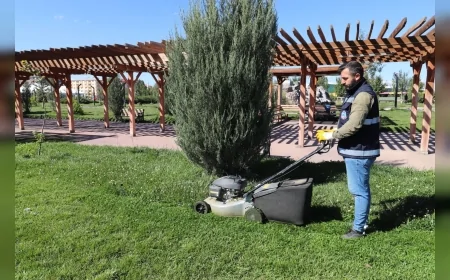 Ağrı Belediyesi Eşbaşkanları Hazal Aras ve Memet Akkuş: "Yeşil alanların korunması için çalışmalarımız sürecek"