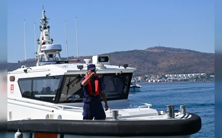 Urla’da deprem ve tsunami senaryolu tatbikat: Havada, karada ve denizde nefes kesen müdahale