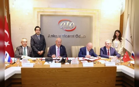 ATO Başkanı Gürsel Baran: "Türkiye ile Rusya arasındaki ticaret hacmini 100 milyar dolara çıkarmaya hazırız"