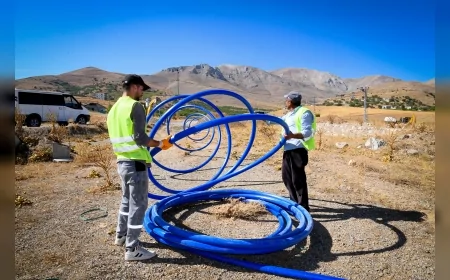 MASKİ Genel Müdürü Sinan Çeçen: "Üzümlü Mahallesi’nde içme suyu hattının yüzde 50’si tamamlandı"