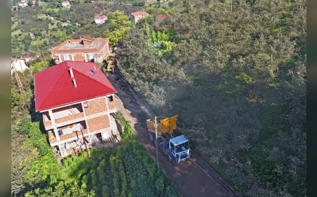 Ordu Ulubey’de asfalt sevinci: Kumanlar, Yolbaşı, Kalıcak ve Durak yolları yenilendi