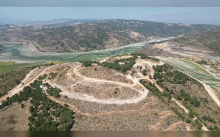 İnegöl Millet Bahçesinde altyapı çalışmaları hız kazandı, Başkan Taban sahada inceleme yaptı