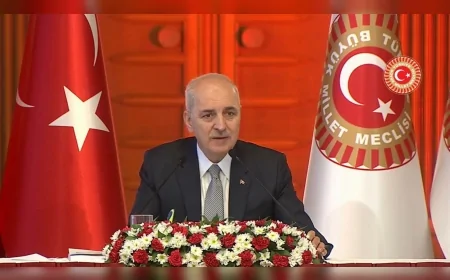 TBMM Başkanı Numan Kurtulmuş: "Meclis milli iradenin merkezi, 3. yasama yılında yoğun bir çalışma dönemi yaşandı"