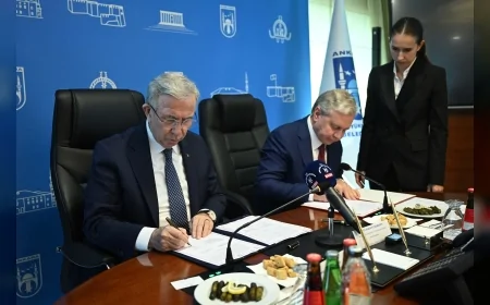 Mansur Yavaş ve Sergey Sobyanin: "Ankara ile Moskova iş birliği protokolüyle ilişkiler güçlenecek"