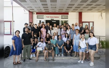 Aydın Orak’ın yönettiği ‘Ölü Arının İğnesi’ filminin çekimleri Mersin’de tamamlandı