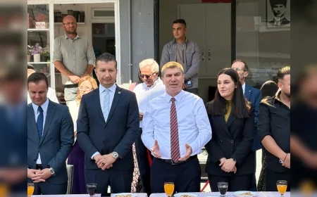 Ağlasun’da bir ilk: İlçede açılan ilk avukatlık bürosu törenle hizmete girdi