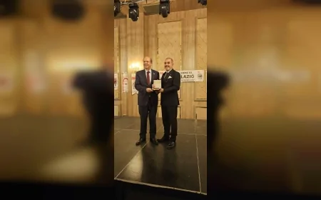 KKTC’de düzenlenen buluşma gecesinde Elazığ TSO heyeti Kıbrıs’ta iş dünyasıyla bir araya geldi