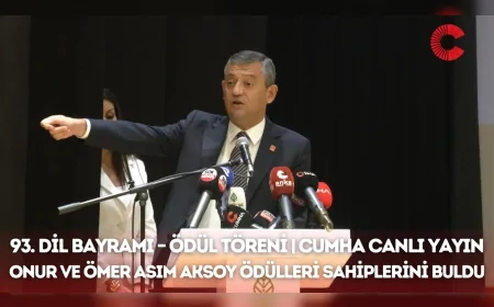 93. Dil Bayramı Ankara’da ödül töreniyle tamamlandı: Yaşar Kemal’e adanan programda emek ve eğitim dünyasından isimlere onur ödülleri verildi