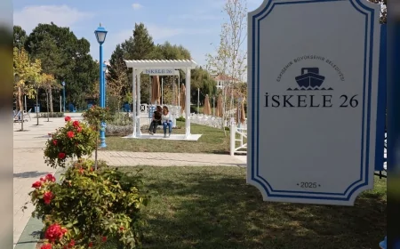 Eskişehir’de Porsuk Nehri kıyısında yeni yaşam alanı İskele 26 hizmete açıldı