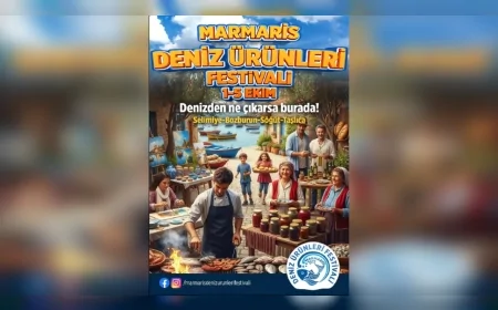 Marmaris’te ilk kez düzenlenecek Deniz Ürünleri Festivali 1 Ekim’de başlıyor