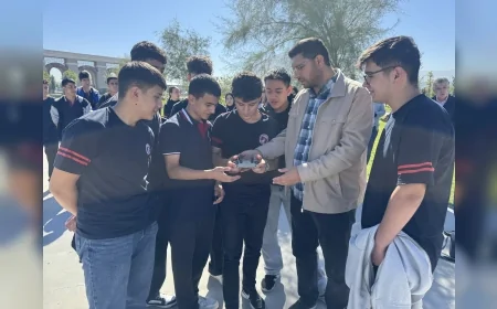 Kayseri’de Harita Tapu Kadastro öğrencilerine drone teknolojileri ve CBS eğitimi verildi