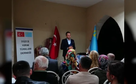 Düzce’de Evlilik Okulu eğitimleri Kırım Türkleri Derneği’nde yoğun ilgi gördü