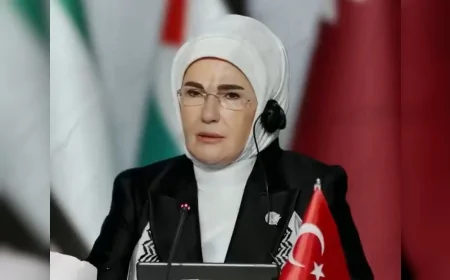 Emine Erdoğan: “Zalimin zulmü arttıkça, soykırıma karşı birleşen yüreklerin sesi daha güçlü yükseliyor”