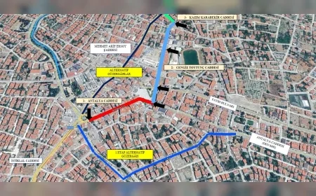 Antalya Büyükşehir Belediyesi Korkuteli’nde üç caddeyi kapsayan asfalt çalışmasına başlıyor