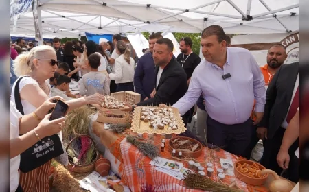 Seferihisar’da Ata Ekmeği ve Armola Şenliği Ulamış’ta yapıldı, Karakılçık Rotası tanıtıldı