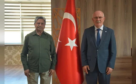 Prof. Dr. Mursaleen Uşak Üniversitesi’ndeki TÜBİTAK destekli çalışmalarını tamamladı