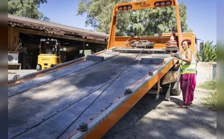 İzmir’de 42 tonluk tırı çeken kadın operatör Munise Demirer: "Bir daha dünyaya gelsem yine bu işi yaparım"