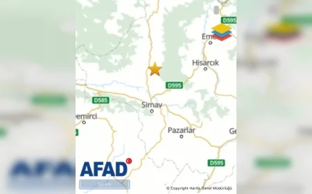 İçişleri Bakanı Ali Yerlikaya: "Kütahya Simav’da 5,4 büyüklüğünde deprem meydana geldi"