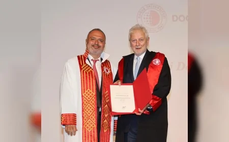 EBSO Başkanı Ender Yorgancılar’a üniversite-sanayi iş birliği ve mesleki eğitim katkıları için iki önemli unvan verildi