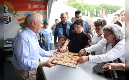 Başkan Mustafa Bozbey: "Bursa gastronomi turizminden pay alacak, festival uluslararası tanıtımın merkezi olacak"