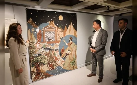 Eskişehir’de Frig efsaneleri dokuma sanatıyla sergiye taşındı