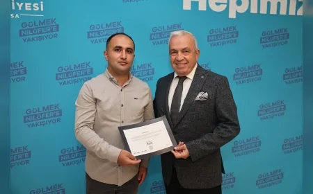 Nilüfer Belediye Başkanı Şadi Özdemir: "Depremde örnek davranış sergileyen güvenlik görevlisi bize güven veriyor"