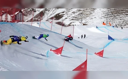 Erzurum 2026 FIS Snowboard Dünya Kupası’na ikinci kez ev sahipliği yapacak