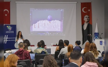 Ankara Büyükşehir Belediyesi öğrenciler için ücretsiz 3D modelleme kursu düzenledi
