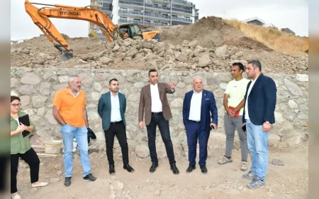 Çiğli Atatürk Mahallesi’nde 1400 metrekarelik yeni yaşam alanı için çalışmalar başladı