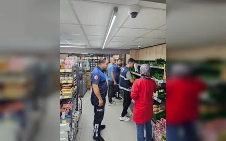 Manisa’da market, pazar ve yol kontrolleri sıkılaştırıldı: Hal Denetim Ekipleri 17 ilçede sahada