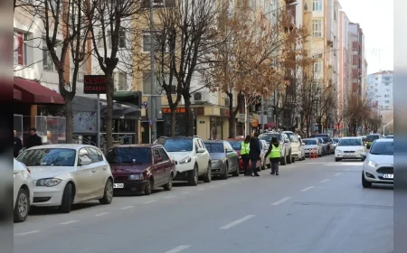 Eskişehir’de cadde kenarlarında parkometre uygulaması sona erdirildi