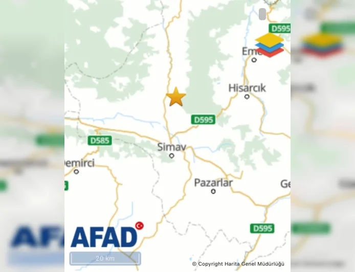 İçişleri Bakanı Ali Yerlikaya: "Kütahya Simav’da 5,4 büyüklüğünde deprem meydana geldi"