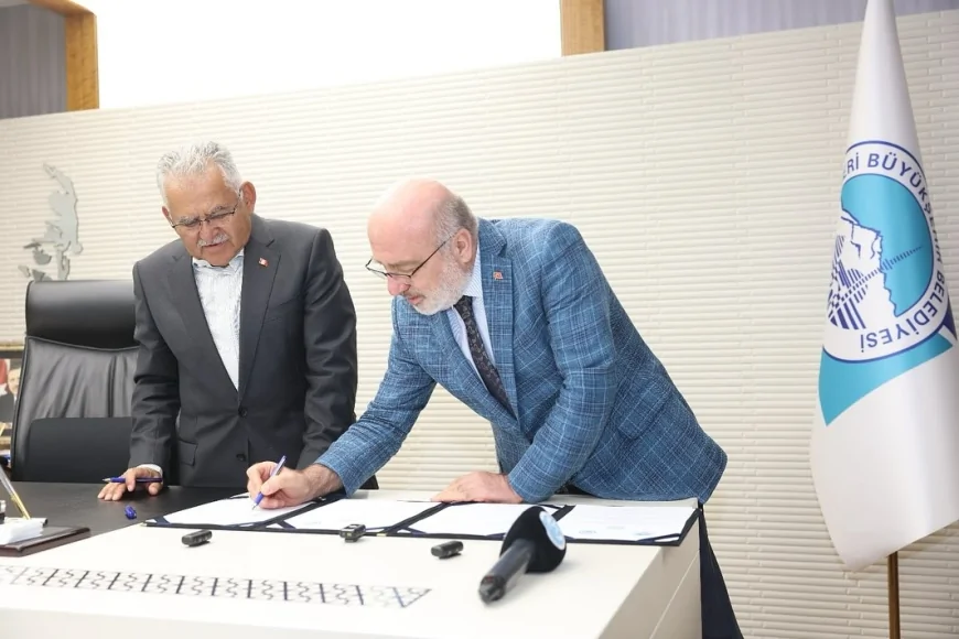 Başkan Büyükkılıç’tan Kayseri Üniversitesi öğrencilerine sanat ve eğitim desteği