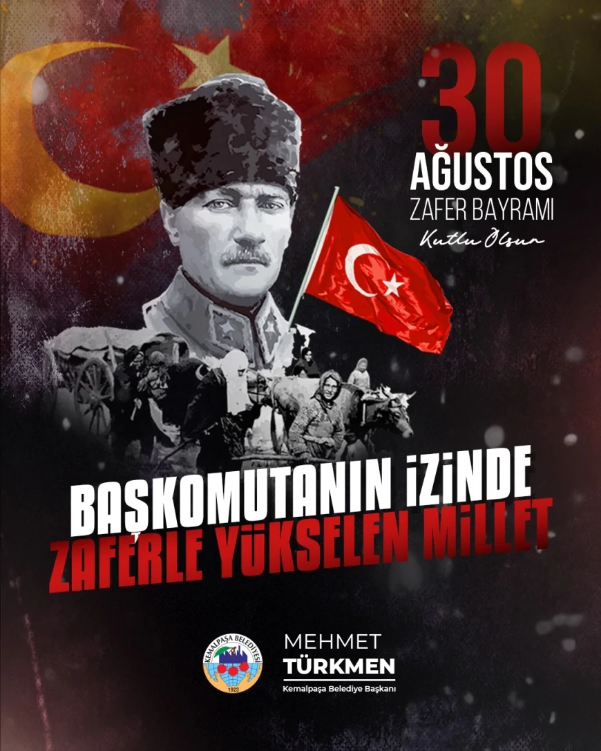 Başkan Türkmen’den 30 Ağustos Zafer Bayramı mesajı
