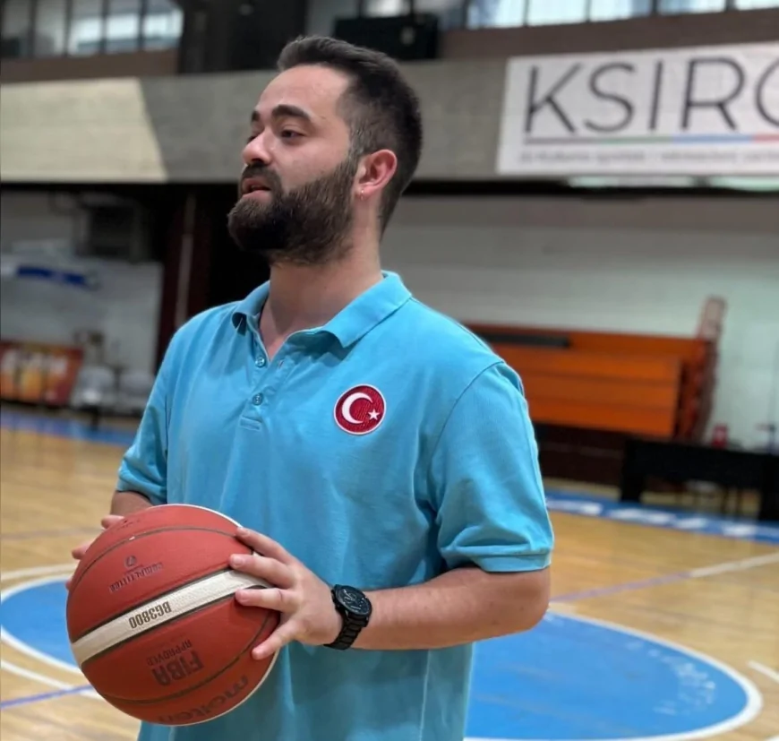 Basketbol Koçu Buğra Yıldırım askere uğurlandı, Amasya’da vatani görevine başlıyor