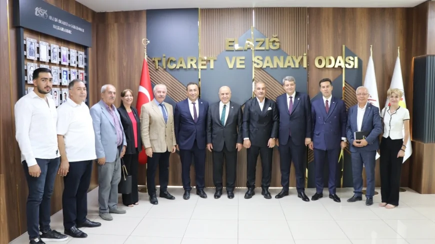 İYİ Parti Heyeti Elazığ TSO’da iş dünyasının sorunlarını dinledi