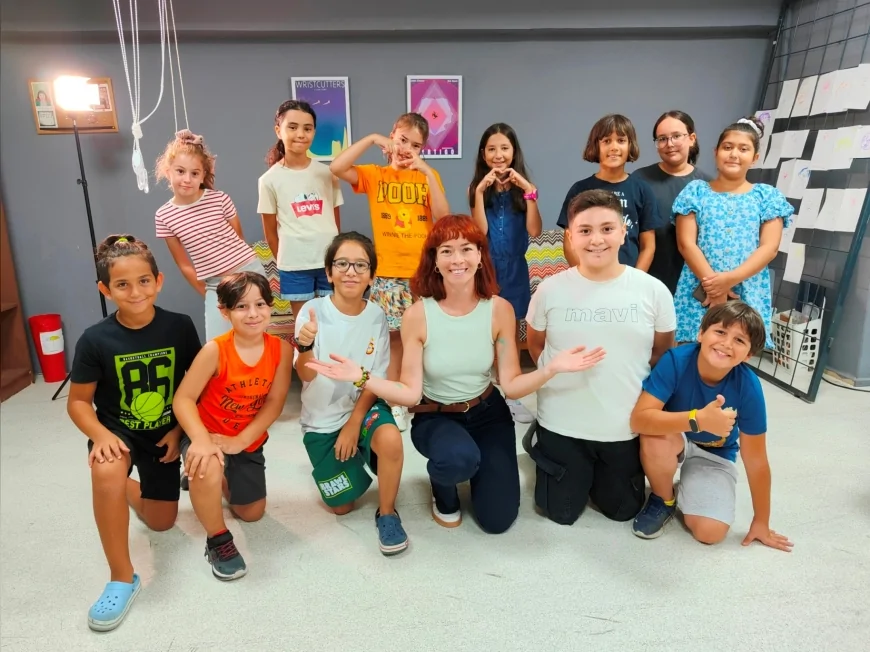 Bornova’da çocuklar stop-motion ve greenbox teknikleriyle kendi filmlerini çekti