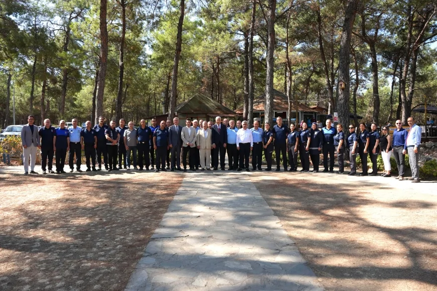 Başkan Mehmet Türkmen, Zabıta Haftası’nda personeliyle bir araya geldi
