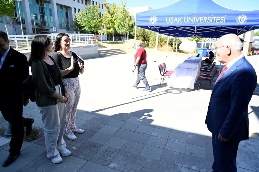 Uşak Üniversitesi Rektörü Prof. Dr. Ekrem Savaş: “Yeni Öğrencilerimizi Donanımlı ve Güçlü Bireyler Olarak Yetiştireceğiz”