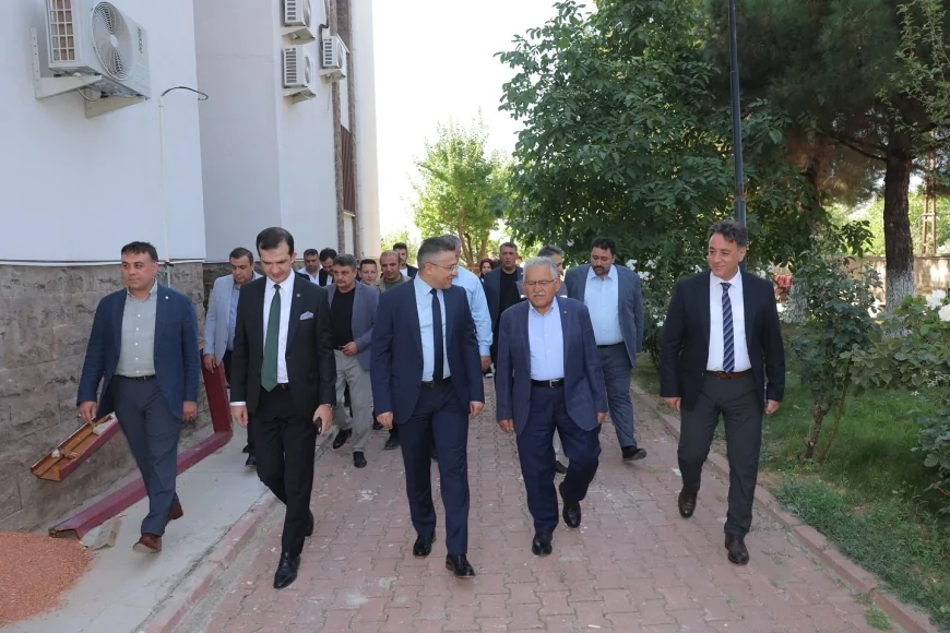 Başkan Memduh Büyükkılıç Develi’de yatırımları inceledi: “Büyükşehir kırsalda imzasını atmaya devam ediyor”