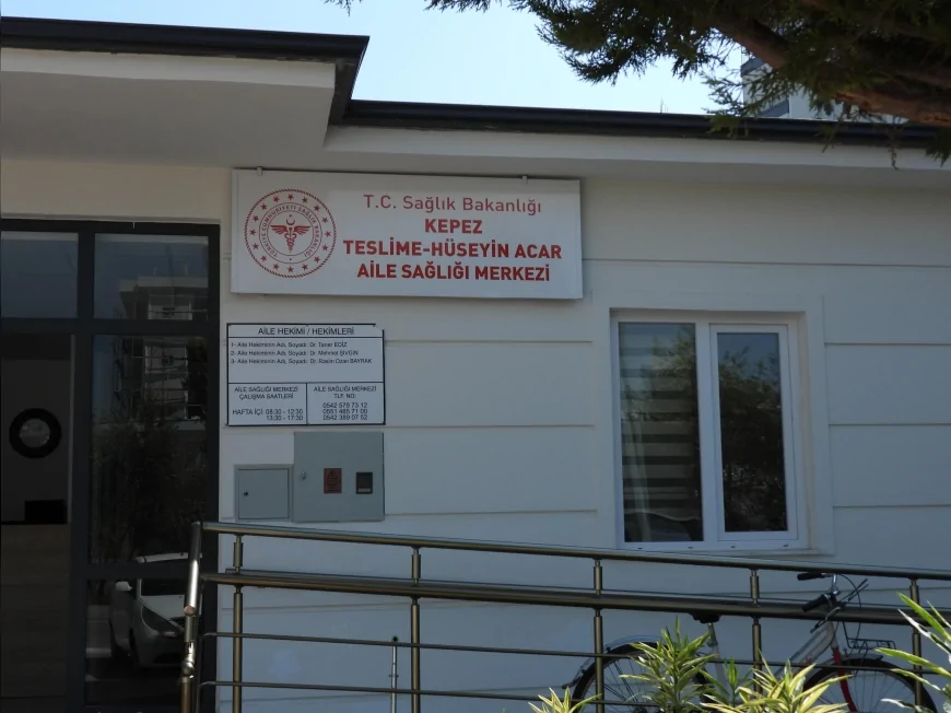 Kepez’de yeni sağlık yatırımı: Teslime - Hüseyin Acar Aile Sağlığı Merkezi 4 Eylül’de açılıyor