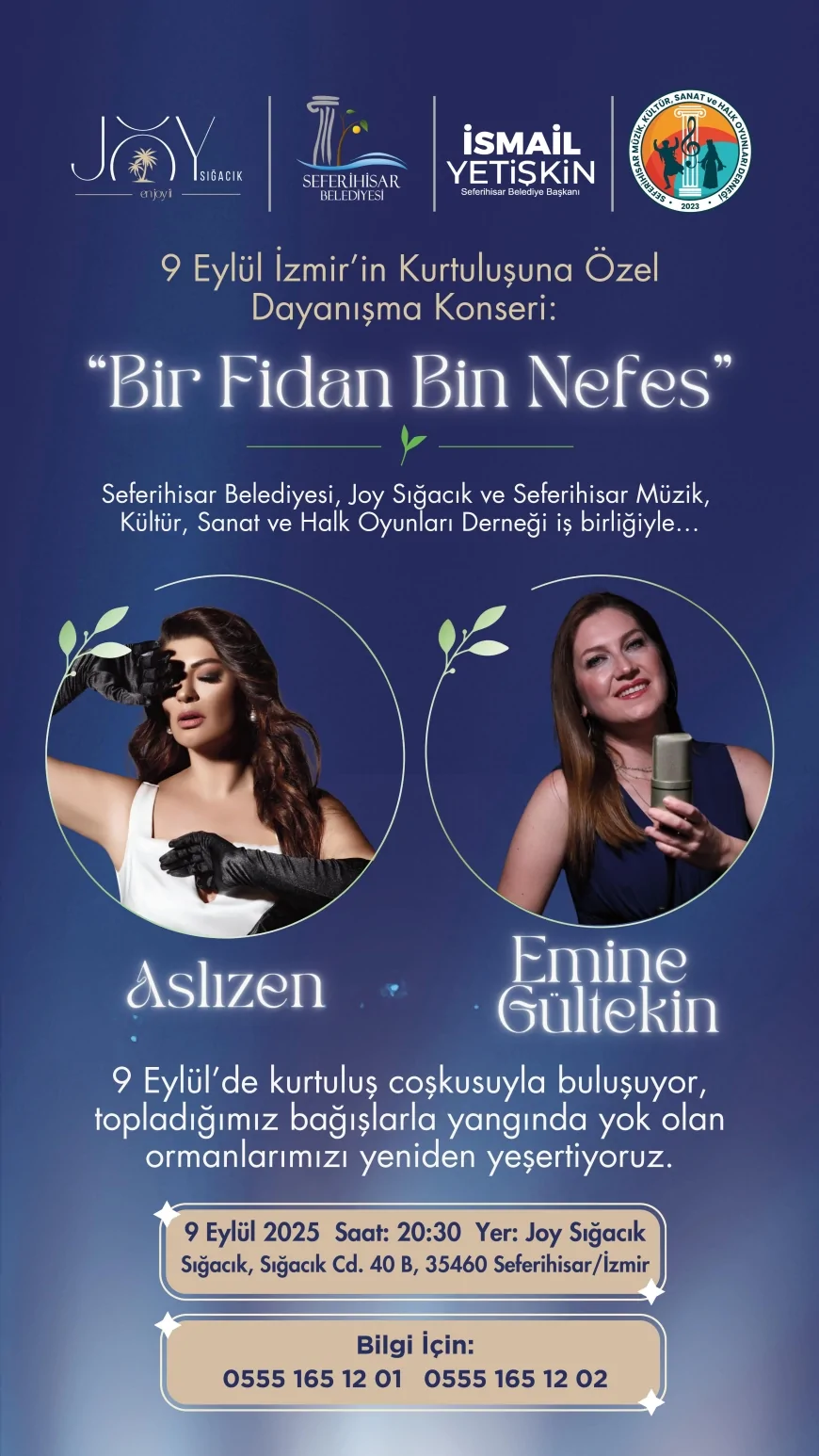 Seferihisar Belediye Başkanı İsmail Yetişkin: "Bir Fidan Bin Nefes kampanyasıyla yanan ormanlarımızı yeniden yeşerteceğiz"
