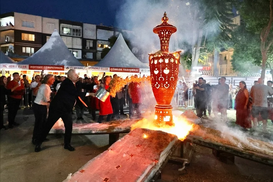 Menemen Belediyesi 4. Uluslararası Çömlek Festivali 41 ülkeden katılımcıyla başlıyor