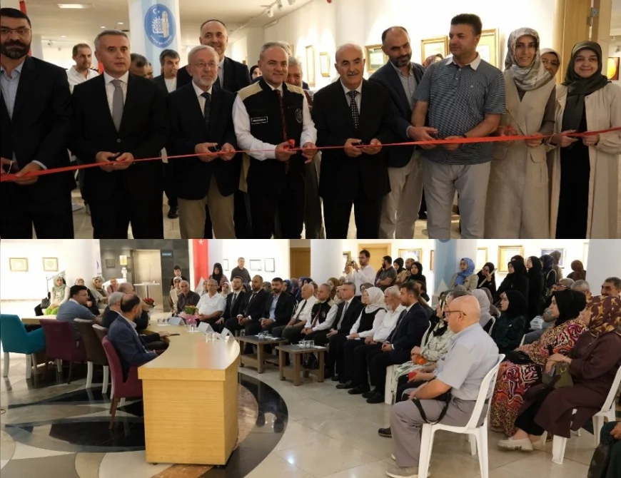 Çorum’da “Hattatlar İcazet Sergisi” açıldı, hat sanatında eğitim ve icazet geleneği panelle ele alındı!