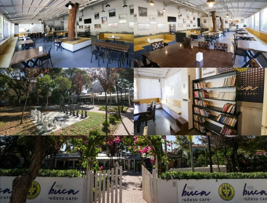 Buca’da efsane mekân yeniden açıldı: 1923 Buca Göksu Kafe kitap-kafe konseptiyle hizmette!