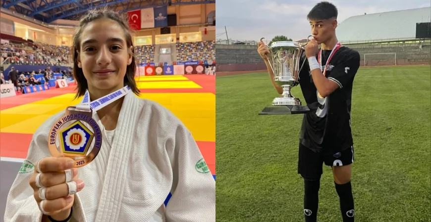 Şanıer kardeşler farklı branşlardaki başarılarıyla Yunusemre Belediyespor’un gururu oldu!