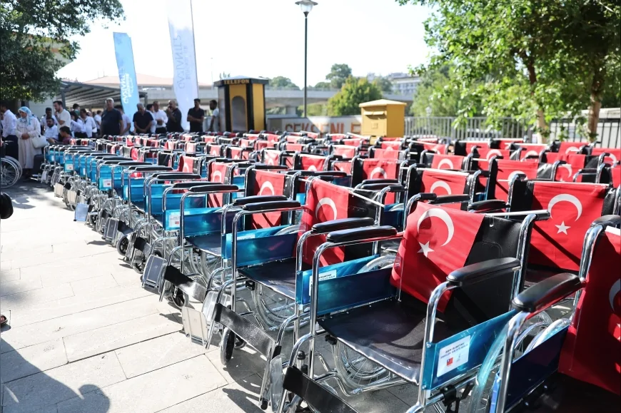 Gaziantep Büyükşehir’den engellilere 1001 destek: Tekerlekli sandalyeden konuşan saate geniş çaplı dağıtım